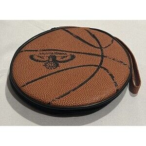 Atlanta Hawks Basketball CD DVD Binder Case Holder Wallet Vintage Holds 12 Discs